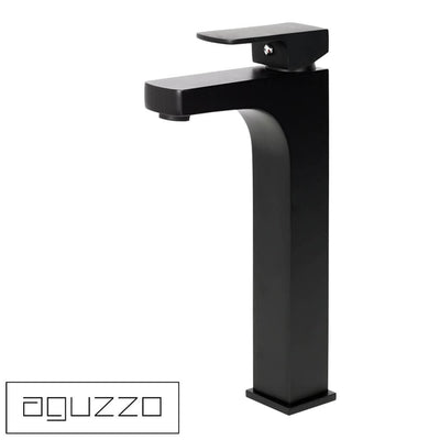 Aguzzo Terrus Tall Single Lever Basin Mixer Tap Matte Black - Sydney Home Centre