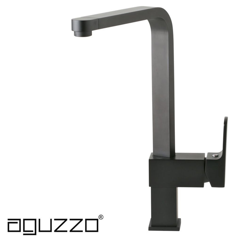 Aguzzo Trento Kitchen Mixer Tap Matte Black - Sydney Home Centre