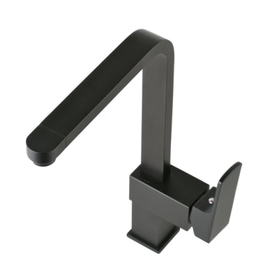 Aguzzo Trento Kitchen Mixer Tap Matte Black - Sydney Home Centre