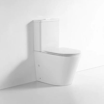 AquaBrite Aesthetik Rimless FTW Toilet Suite With Slim Seat - Sydney Home Centre