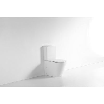 AquaBrite Aesthetik Rimless FTW Toilet Suite With Slim Seat - Sydney Home Centre