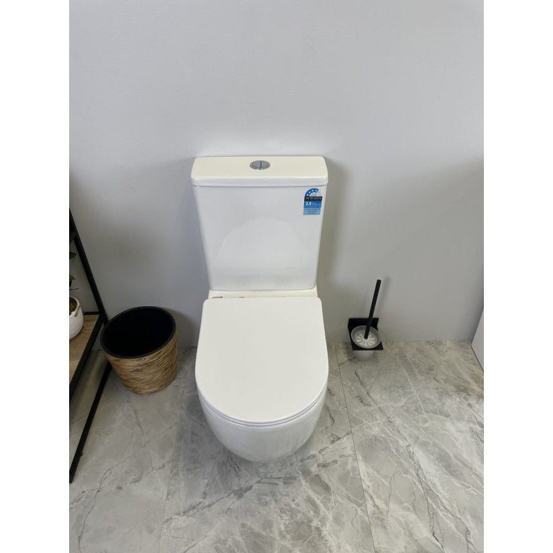 AquaBrite Curvature FTW Rimless Toilet Suite - Sydney Home Centre