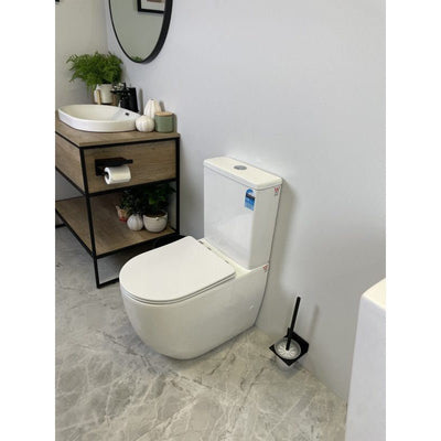 AquaBrite Curvature FTW Rimless Toilet Suite - Sydney Home Centre