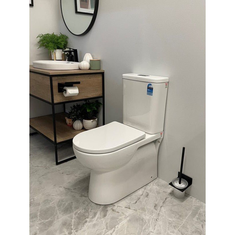 AquaBrite Value-Luxe Rimless FTW Toilet Suite With Soft Close Seat - Sydney Home Centre