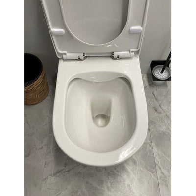 AquaBrite Value-Luxe Rimless FTW Toilet Suite With Soft Close Seat - Sydney Home Centre