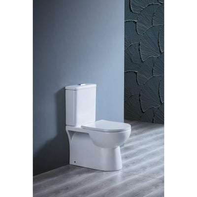 AquaBrite Value-Luxe Rimless FTW Toilet Suite With Soft Close Seat - Sydney Home Centre