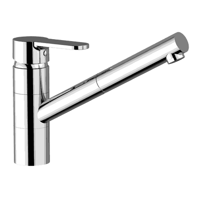 Armando Vicario ISA Pull Out Kitchen Mixer Chrome - Sydney Home Centre