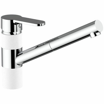 Armando Vicario ISA Pull Out Kitchen Mixer Chrome & Alpina - Sydney Home Centre