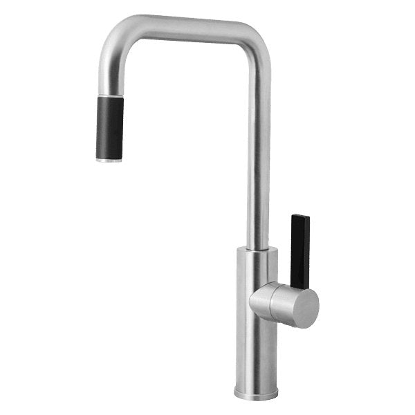 Armando Vicario Luz Kitchen Mixer With Pull-Out Brushed Chrome - Sydney Home Centre
