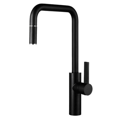 Armando Vicario Luz Kitchen Mixer With Pull Out Matte Black - Sydney Home Centre