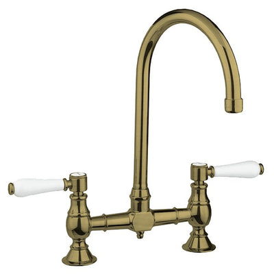 Armando Vicario Provincial Exposed Breach Kitchen Tap Bronze - Sydney Home Centre