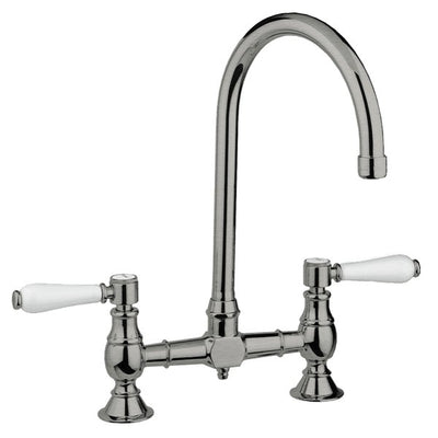 Armando Vicario Provincial Exposed Breach Kitchen Tap Brushed Nickel - Sydney Home Centre