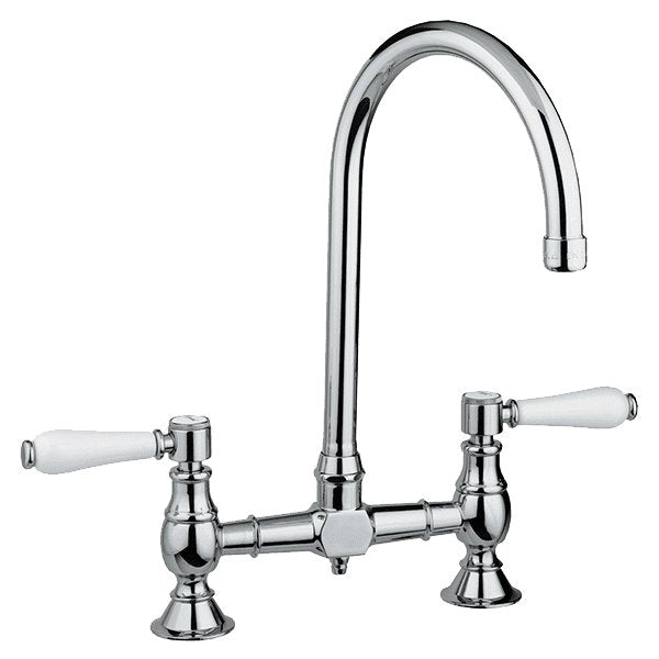 Armando Vicario Provincial Exposed Breach Kitchen Tap Chrome - Sydney Home Centre