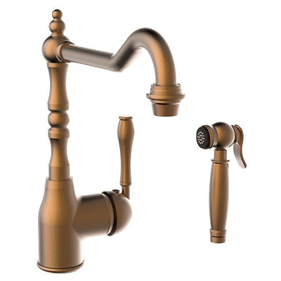 Armando Vicario Provincial Kitchen Mixer With Side Spray Bronze - Sydney Home Centre