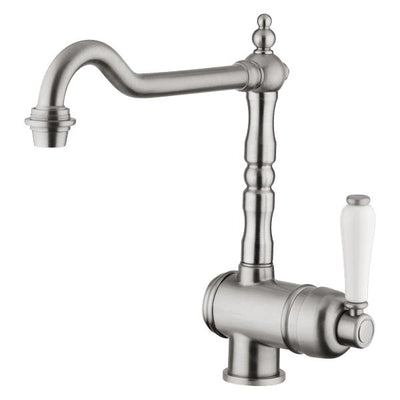 Armando Vicario Provincial Single Lever Kitchen Mixer Brushed Nickel - Sydney Home Centre