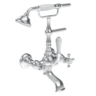 Armando Vicario Provincial Wall Mounted Bath Filler Brushed Nickel - Sydney Home Centre