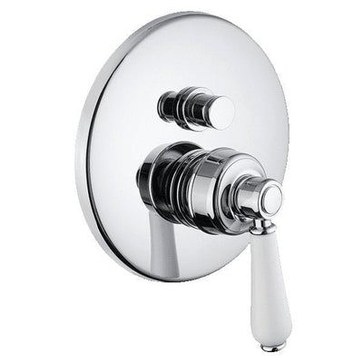 Armando Vicario Provincial Wall Mounted Diverter Mixer Chrome - Sydney Home Centre