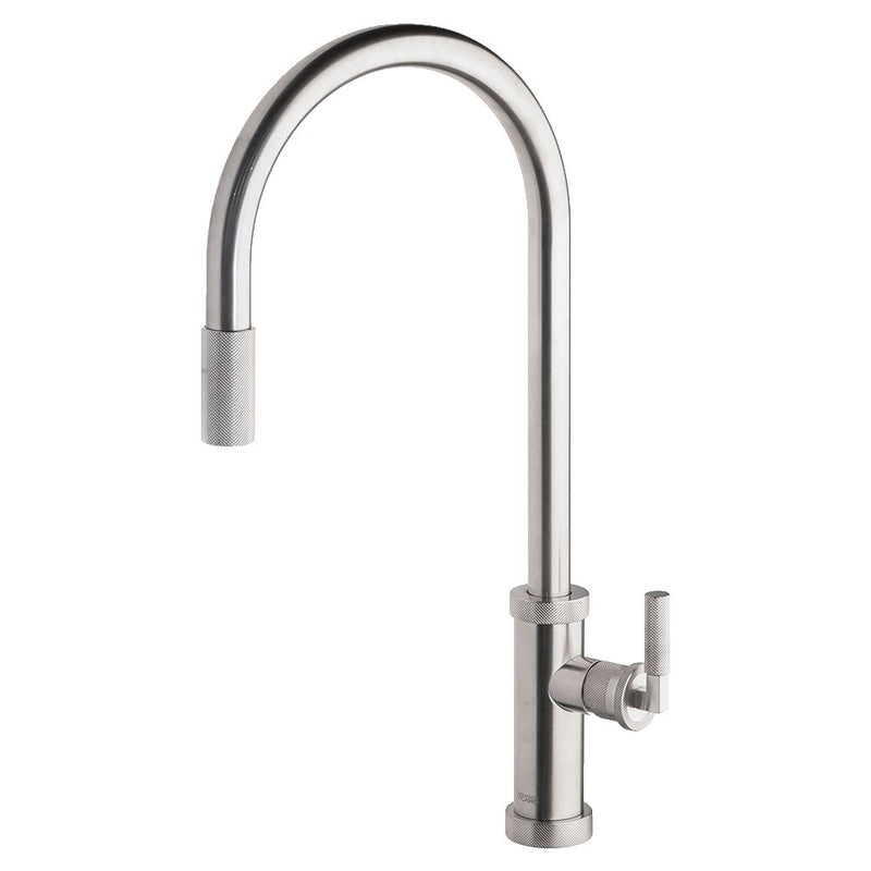 Armando Vicario Urban D Pull Out Kitchen Mixer Brushed Nickel - Sydney Home Centre