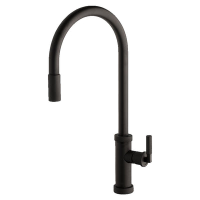 Armando Vicario Urban D Pull Out Kitchen Mixer Matte Black - Sydney Home Centre