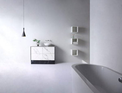 Aulic Argyle Above Counter Basin Gloss White - Sydney Home Centre