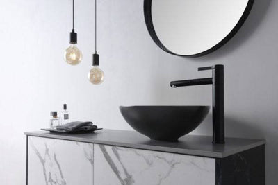 Aulic Argyle Above Counter Basin Matte Black - Sydney Home Centre