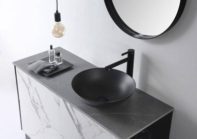 Aulic Argyle Above Counter Basin Matte Black - Sydney Home Centre