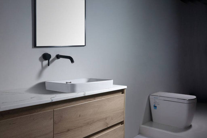 Aulic Barlee Above Counter Basin Gloss White - Sydney Home Centre