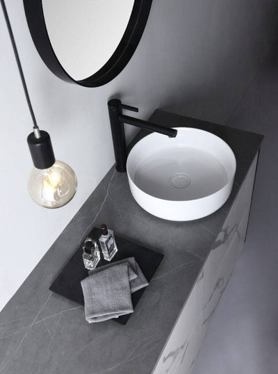 Aulic Dove Above Counter Basin Gloss White - Sydney Home Centre