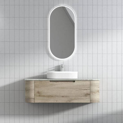 Aulic Hamilton 1200mm Wall Hung Vanity Laminate Plywood (Alpine Flat Quartz Stone Top) - Sydney Home Centre