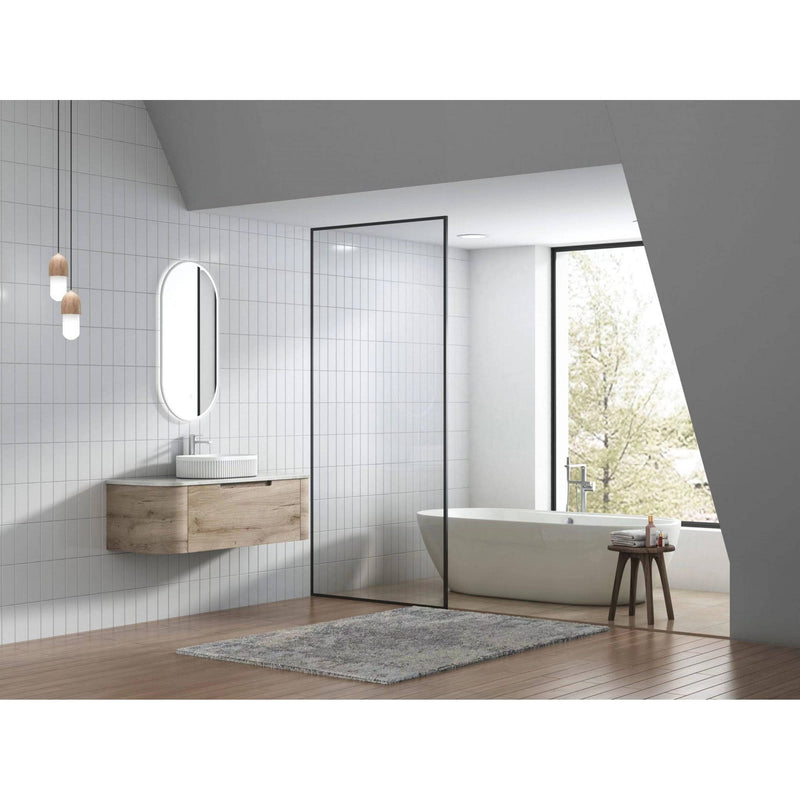 Aulic Hamilton 1200mm Wall Hung Vanity Laminate Plywood (Cato Stone Top) - Sydney Home Centre