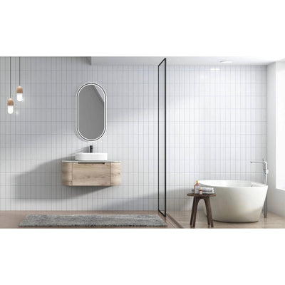 Aulic Hamilton 900mm Wall Hung Vanity Laminate Plywood (Pure Flat Stone Top) - Sydney Home Centre