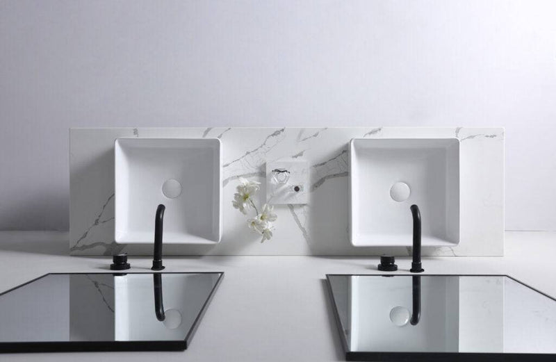 Aulic Macleod Above Counter Basin Gloss White - Sydney Home Centre