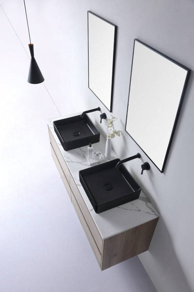 Aulic Macleod Above Counter Basin Matte Black - Sydney Home Centre