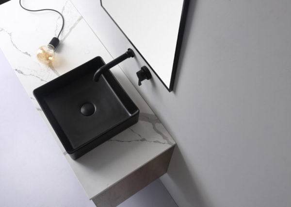 Aulic Macleod Above Counter Basin Matte Black - Sydney Home Centre