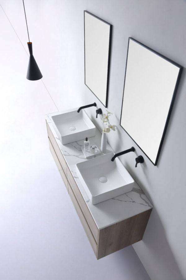 Aulic Macleod Above Counter Basin Matte White - Sydney Home Centre