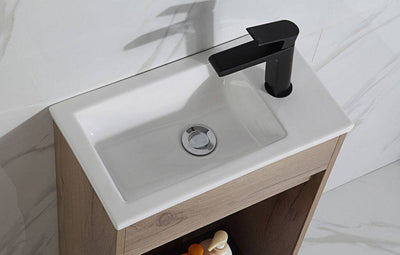 Aulic Revit 465mm Vanity Timber (Ceramic Top) - Sydney Home Centre