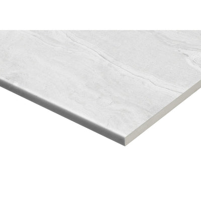 Avoca White 368x600x20mm Bullnose Pencil Edge - Sydney Home Centre