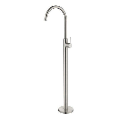 Bella Vista Freestanding Bath Mixer Brushed Nickel - Sydney Home Centre