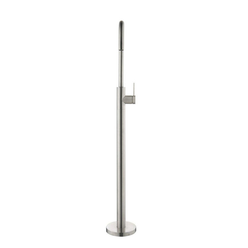 Bella Vista Freestanding Bath Mixer Brushed Nickel - Sydney Home Centre