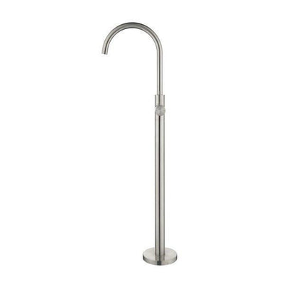 Bella Vista Freestanding Bath Mixer Brushed Nickel - Sydney Home Centre