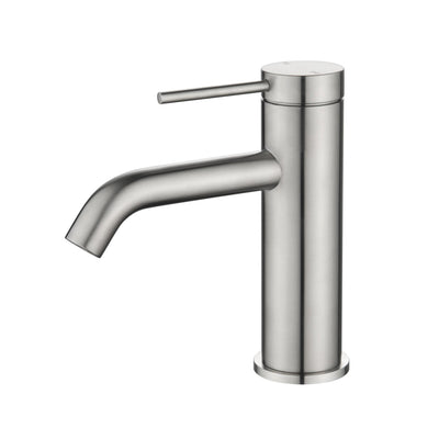 Bella Vista Mica Basin Mixer Brushed Nickel - Sydney Home Centre