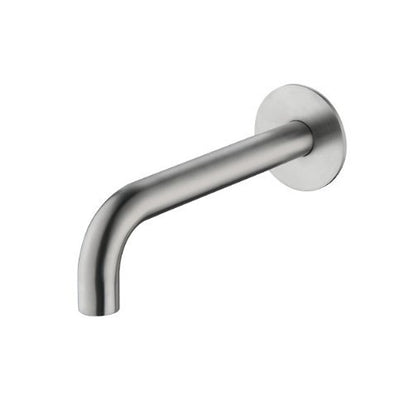 Bella Vista Mica Bath Spouts 160mm Brushed Nickel - Sydney Home Centre