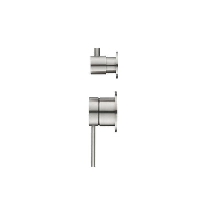 Bella Vista Mica Shower Mixer with Diverter Brushed Nickel (2P) - Sydney Home Centre