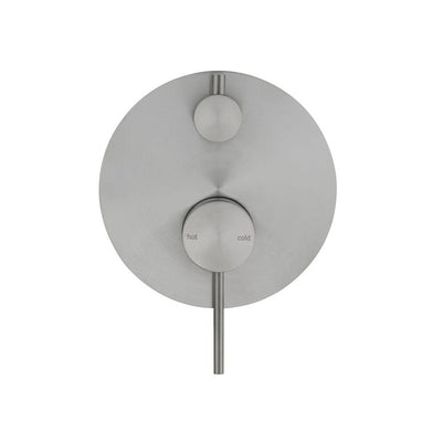 Bella Vista Mica Shower Mixer with Diverter Brushed Nickel - Sydney Home Centre