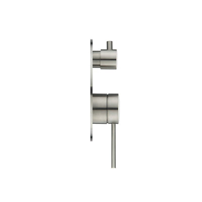 Bella Vista Mica Shower Mixer with Diverter Brushed Nickel - Sydney Home Centre