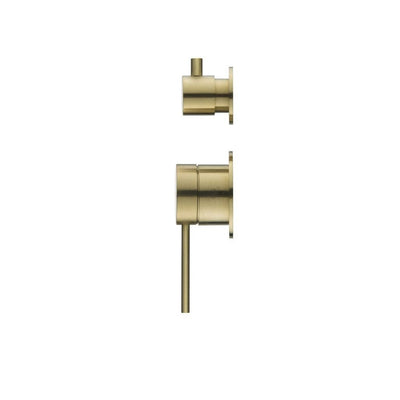 Bella Vista Mica Shower Mixer with Diverter French Gold (2P) - Sydney Home Centre