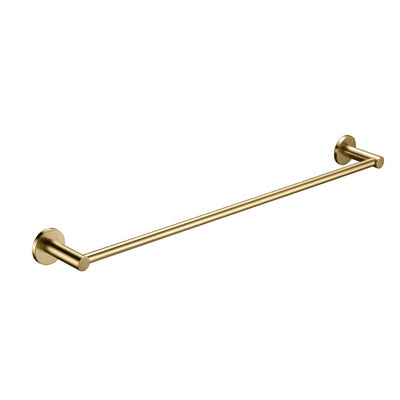 Bella Vista Mica Single Towel Rail 600mm French Gold - Sydney Home Centre