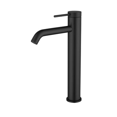 Bella Vista Mica Tall Basin Mixer Black - Sydney Home Centre