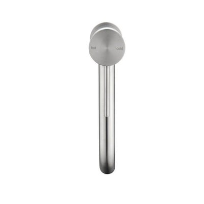 Bella Vista Mica Tall Basin Mixer Brushed Nickel - Sydney Home Centre