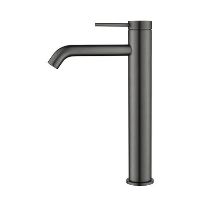 Bella Vista Mica Tall Basin Mixer Gun Metal - Sydney Home Centre